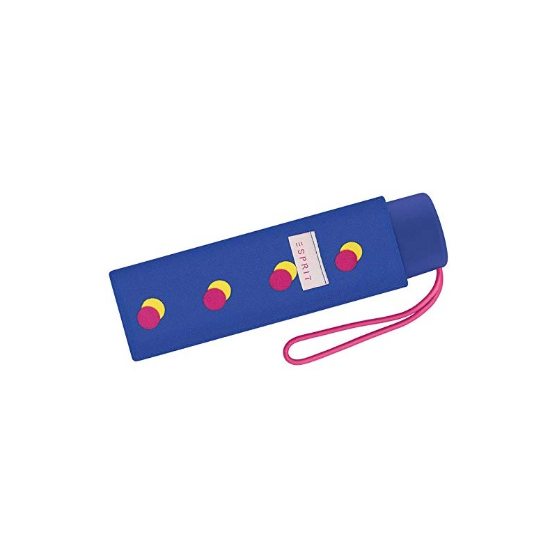 ESPRIT Petito Double Dot Pocket Umbrella, blue