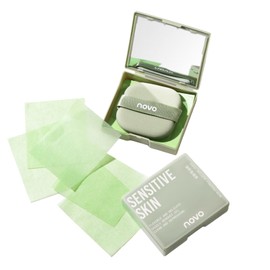 KIADZIE Face Oil Absorption Sheet Type, Portable, Convenient for Make-Up, For Men and Women, Green Packaging, Large Capacity, 100 Sheets, Facial Oil Absorbing Paper (01-Green)