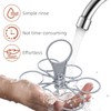 2 Pack Foldable Cup Carrier - Grey Portable Drinks Holder