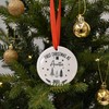 First Christmas As Auntie, Christmas Ornament, Xmas Bauble Decoration, New