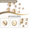Clock Movement Brass Gear Set, 9-Piece, for Grandfather Clocks and