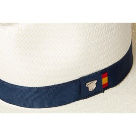 Hat handmade in Spain. Men's hat. Women's hat. Flag of Spain., Raw centre wing