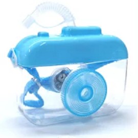 Glowing Camera Bottle, 16.9 fl oz (500 ml), Includes Straw, 16.9 fl oz (500 ml), Single Item (Blue Green)