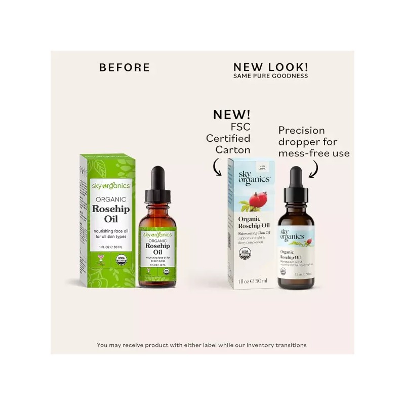 Sky Organics 스카이 스 여행 사이즈 리바이탈라이징 글로우 페이스 오일
