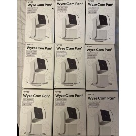 WYZE Cam Pan v3 Indoor/Outdoor IP65-Rated 1080p Pan/Tilt/Zoom Wi-Fi Smart Hom...