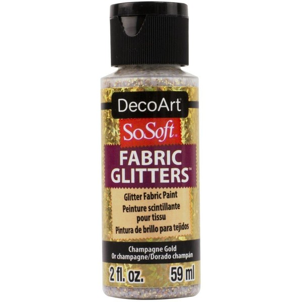 DecoArt Acrylic Paint for Arts and Crafts, Champagne Gold, One