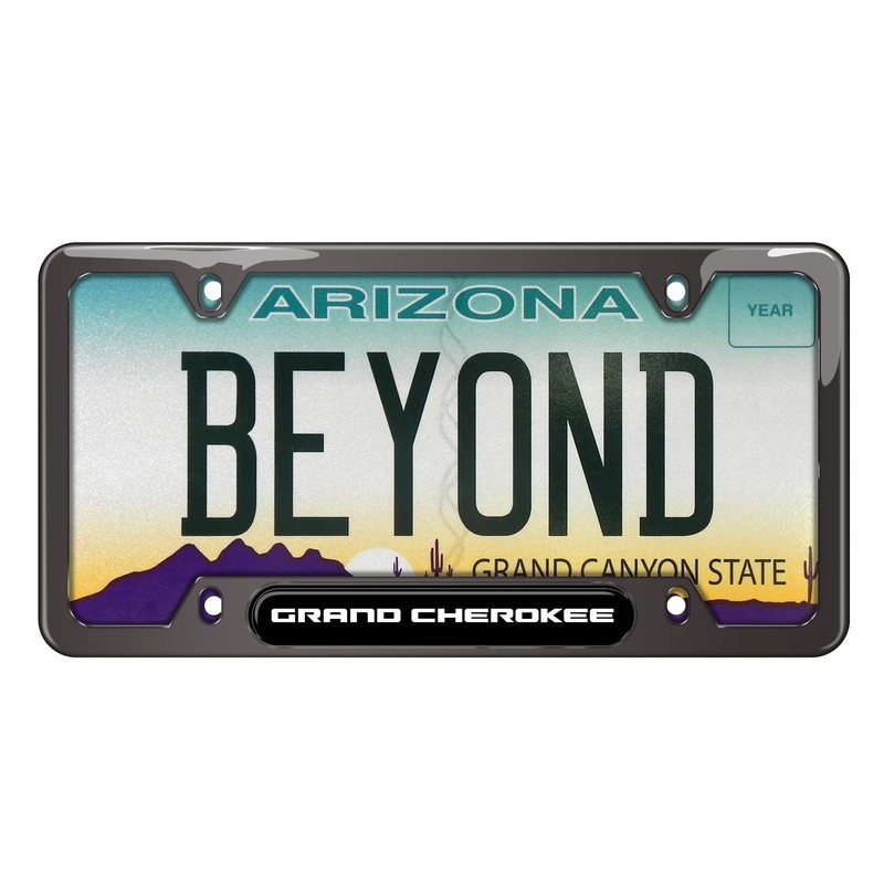 iPick Image Made for Jeep Grand Cherokee Black Insert Gunmetal