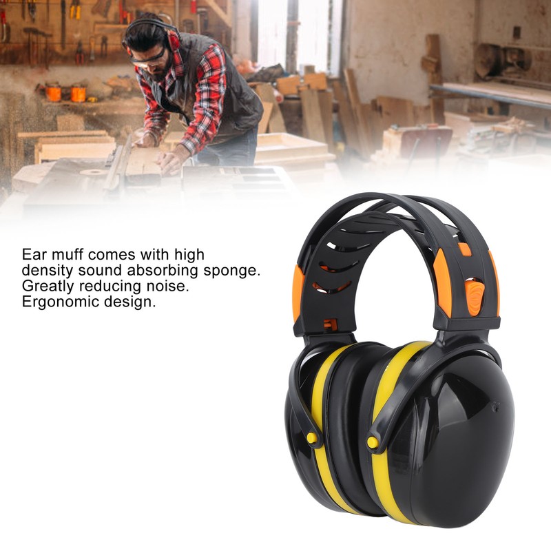 Ear Muff Hearing Protection Noise Reduction Comfortable Working Earmuff Headphone
