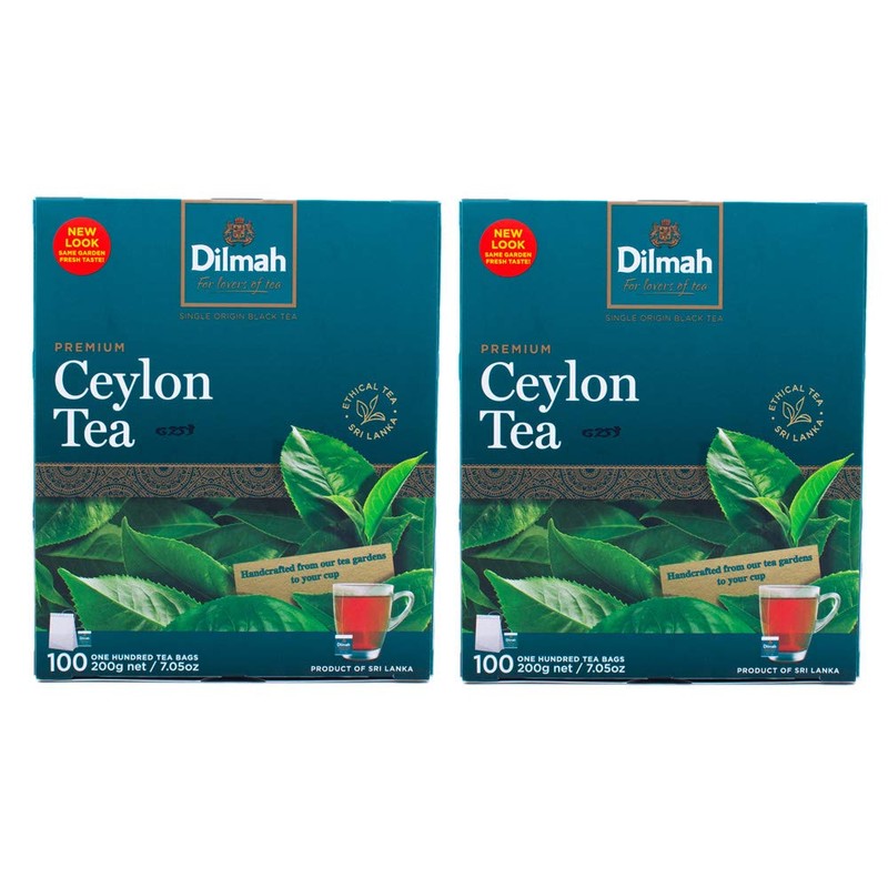 Dilmah Premium Ceylon Black Tea - 100 Tea Bags x