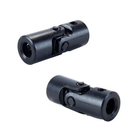 Hoite Giunto cardanico da 8 mm, giunto per albero motore fai da te, sterzo con scanalatura, giunto di trasmissione della frizione in metallo da 8x16x42 mm