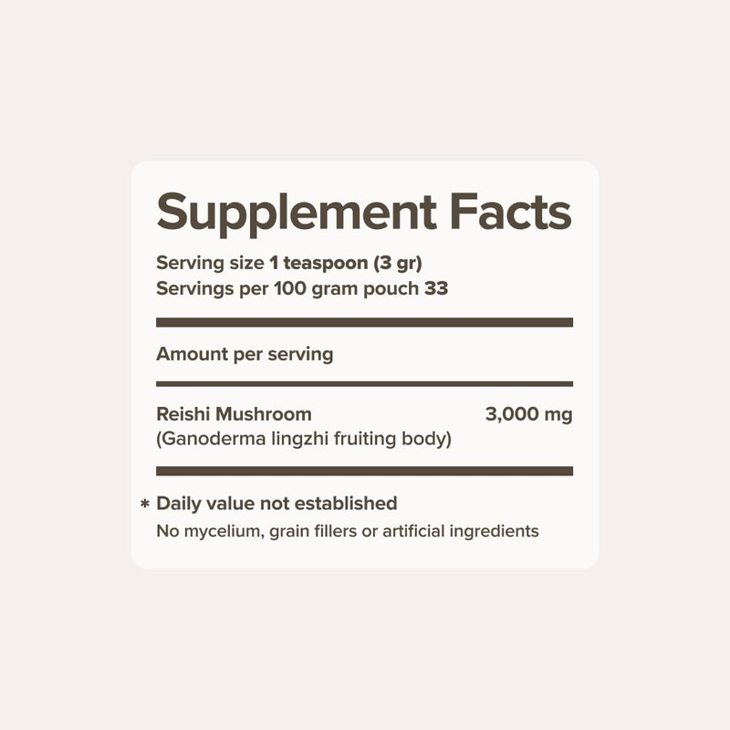 Bloomable Reishi Mushroom Powder by Bloomable I Improve Mood, Sleep,
