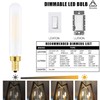 Leools E12 Frosted LED Bulb Dimmable 4W Equal 3000K Soft