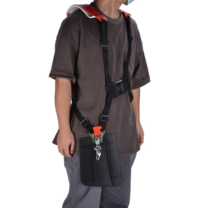 Backpack Design Trimmer Double Shoulder Strap Adjustable Nylon Lawn Mower