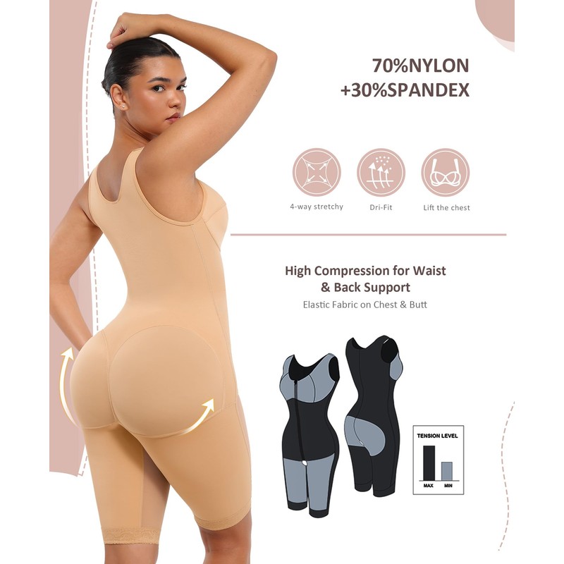 FeelinGirl Shapewear for Women Tummy Control Body Shaper Butt Lifter