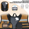 MELOTOUGH Tool Vest for Men Reflective Safety Tool Vest with