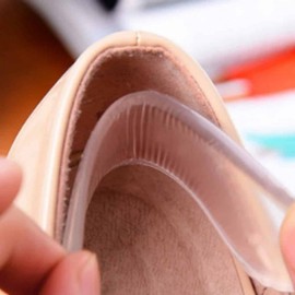 Heel protection pad 2P shoe cushion shoe cushion Foot protection cushion transparent (silicon) 4ea
