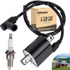 10L0L Golf Cart Ignition Coil & Spark Plug For Yamaha
