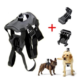 For Universal Dog Harness Gopro, Soft and Adjustable Gopro Dog Harness Mount for Large,M