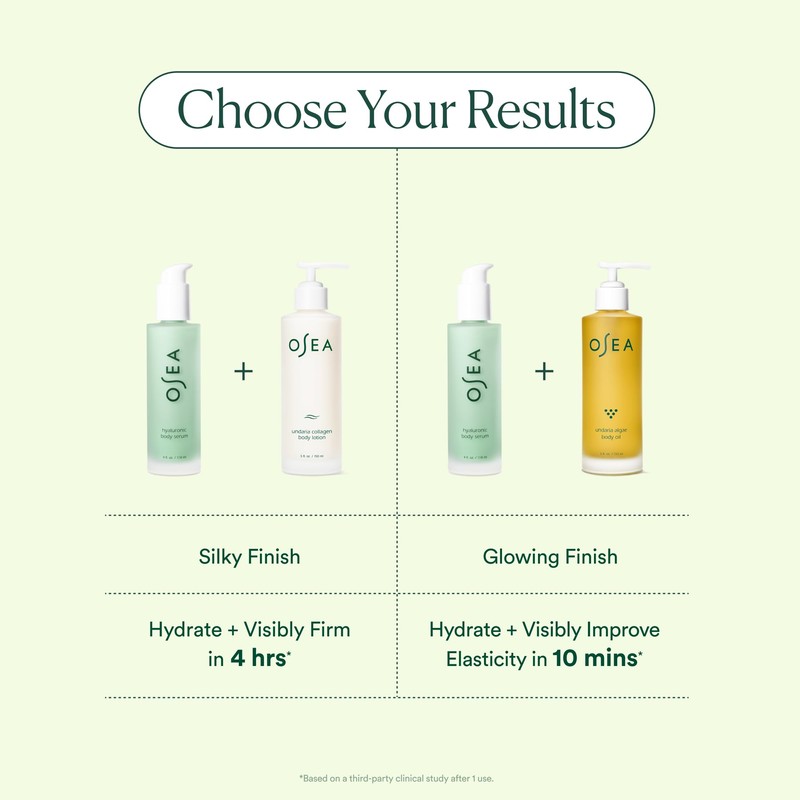 OSEA Hyaluronic Body Serum - 4oz - Fragrance-Free, Hypoallergenic &