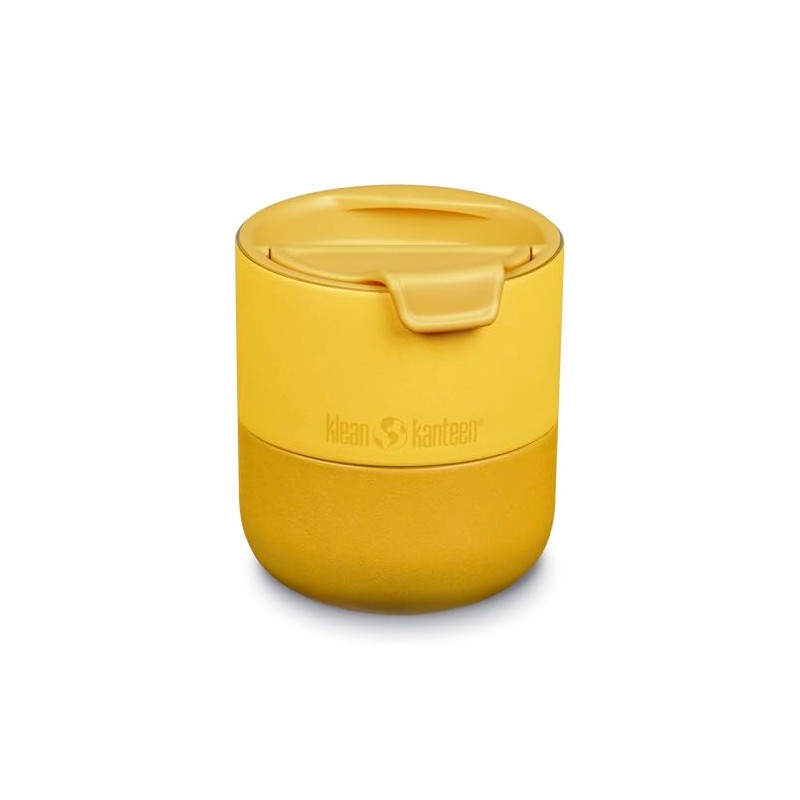 Klean Kanteen RiseLowball 1010170 with Flip Lid in Old Gold,