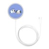 Gourmandies SNGG-112B Peanuts Snoopy MagSafe Compatible Wireless Charger Olaf
