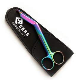 YSCARE Surgical Professional Bandage Scissors, Bubble Bandages, Nursing Scissors, Surgical Stainless Steel, Student Training Scissors (Multicoloured, 16.5 cm)