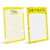 Inkdotpot Pack Of 2 Daily Planner List Undated Notepads, Memo