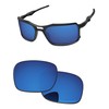 PapaViva Replacement Lenses for Oakley Triggerman OO9266 Sunglass Deep Water