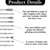 Pack of 10 Nail Drill Bits, Bits for Nail Cutter,