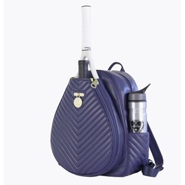 Monaco Chevron Azure Tennis/Pickleball Backpack
