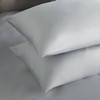 Silentnight Pure Cotton Housewife Pillowcase Pair, Silver