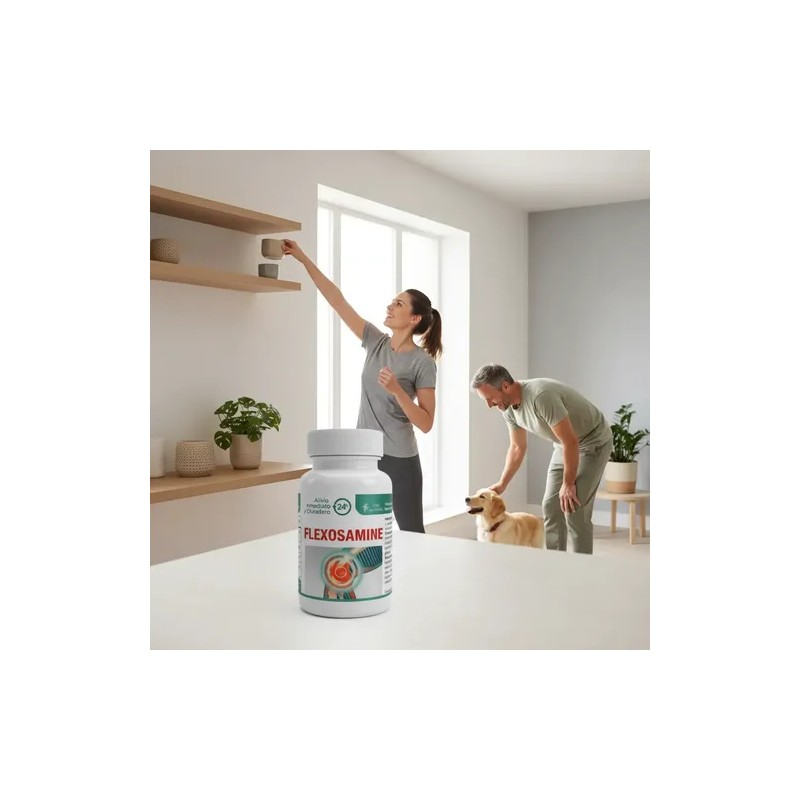 Flexosamine Suplemento Magnesio Colágeno Glucosamina