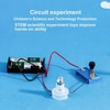 1Set Circuit Material Electrical Circuit Experiment Kit,Small Bulb Lights Up