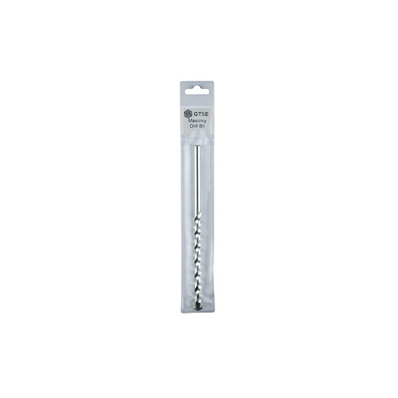 GTSE 12mm x 200mm Masonry Drill Bit for Masonry, Stone,