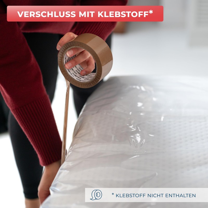 WRAPPYBAG Mattress Cover Waterproof - Protective Cover for Mattresses -