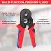 TNOMSNO Crimping Tool, Crimper Crimping Tool, Self-Adjusting Crimping Tool, Ergonomic