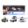 Dickie Toys 203092006 Police Sam 3-Pack, Multicoloured