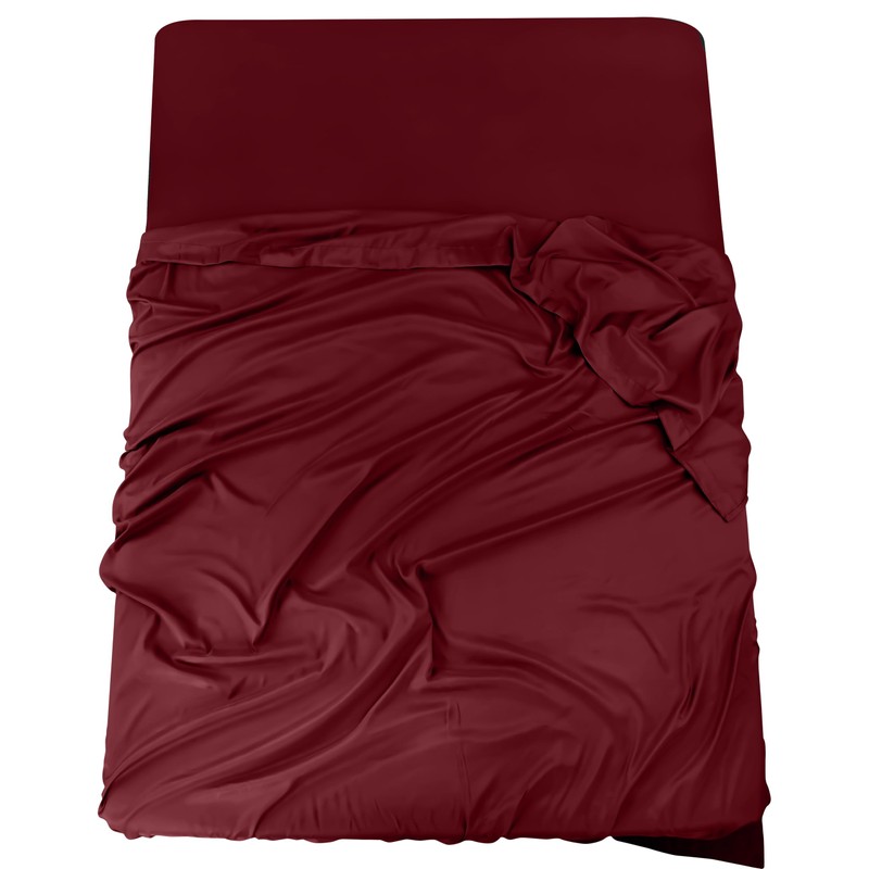 Utopia Bedding - Flat Sheet Double - Easy Care Soft