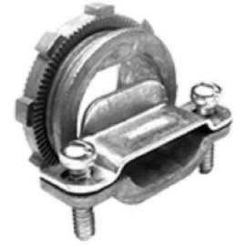 Bridgeport 650-DC2 3/8-Inch Strap-Type Connector,100-Pack