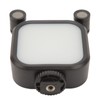 Stereo Microphone Light 10 Levels Brightness Dual Mic Fill Lamp