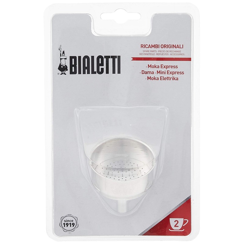Bialetti 0800102 Blister Funnel – Stainless Steel, 5 cm