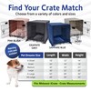 Pet Dreams Breathable Dog Crate Cover - Single Door Cover
