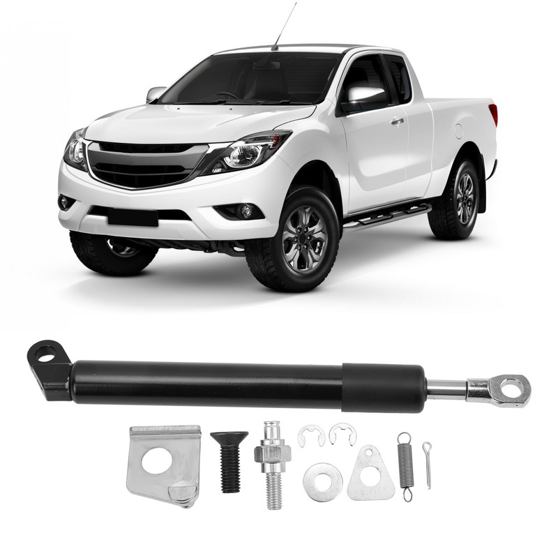 Rear Tailgate Lift Rod Carbon Steel Slow Down Shock Absorption