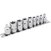 Wilmar W1338 Chrome Vanadium External Star Socket Set, 9 Piece