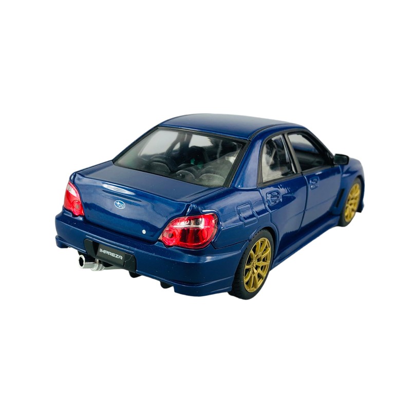 Welly Subaru Impreza WRX STI Saloon Blue 2005-2007 1/24 1:24