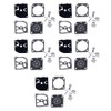 Jvareaty 5 Set Carburettor Repair Kit Trimmer Parts RB-100 Seal
