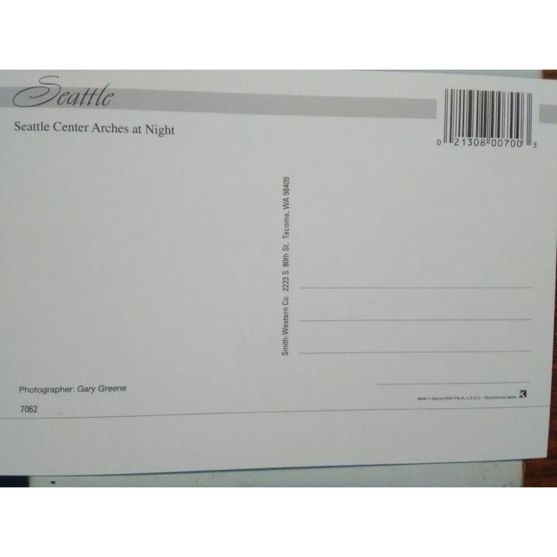 SMITH WESTERN POST CARD COMPANY NEW GLOWING CHROME POST CARD
