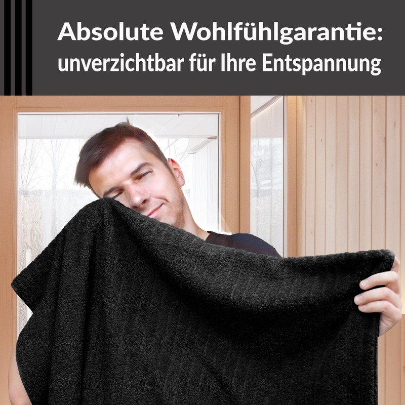 Lashuma Copenhagen Men's Large Sauna Towel 85 x 200 cm