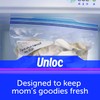 Ziploc Medium Food Storage Freezer Bags, Grip 'n Seal Technology