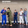 Elite Sports Brazilian Jiu Jitsu BJJ Cinturones, Marrón, A3